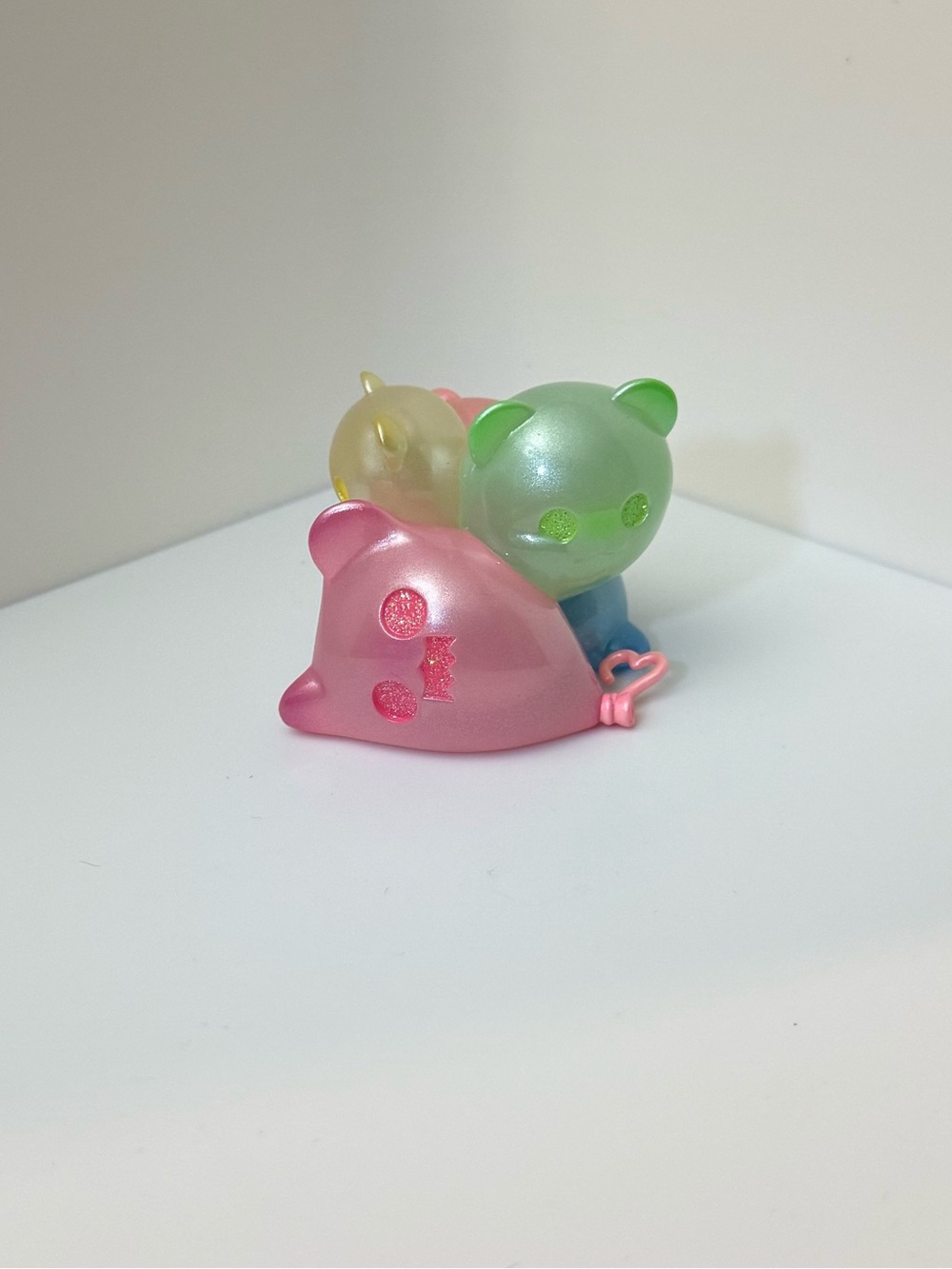 【Authentic】ShinWoo Baddy Bear Town Series - Kitty Punch Figure